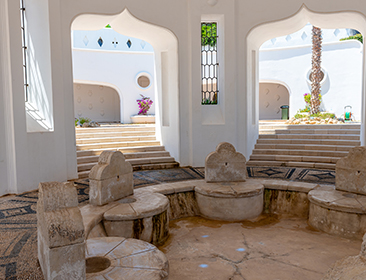 Kallithea Springs interior, Rhodes